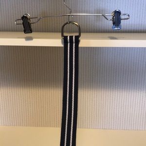 Cute Navy D-ring Belt